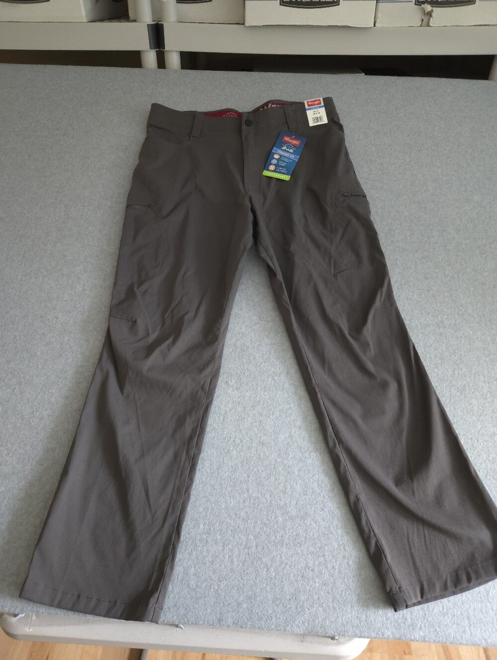 Wrangler Outdoor Performance Cargo Pants Flex Waistband Mens 36x30 New w/ Tags